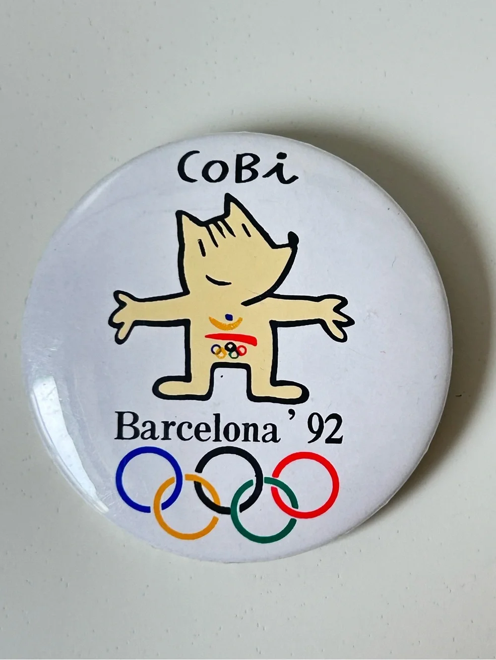 Olympics Pins Collection - Barcelona '92 & Seoul '88 White Buttons
